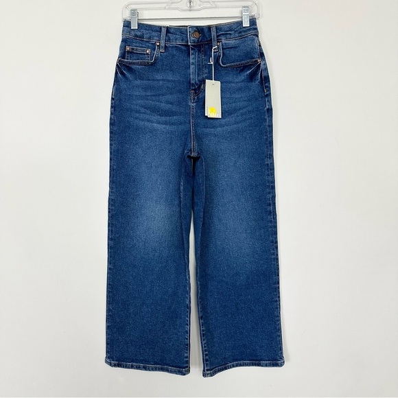Boden Denim - Boden Cropped Wide Leg Jeans R0099-MDN